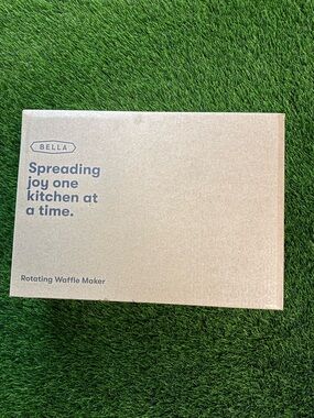 Abella Beige Rotating Waffle Maker Box
